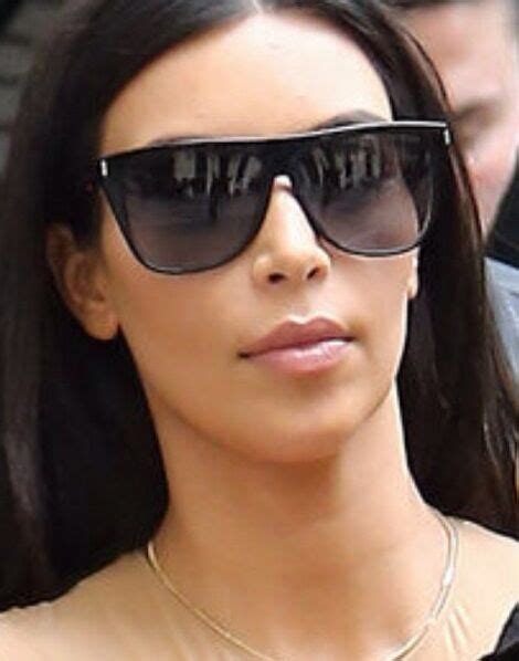 ysl black sunglasses kim kardashian|Saint Laurent SL 1 002 Black Kim Kardashian Luxury Editon .